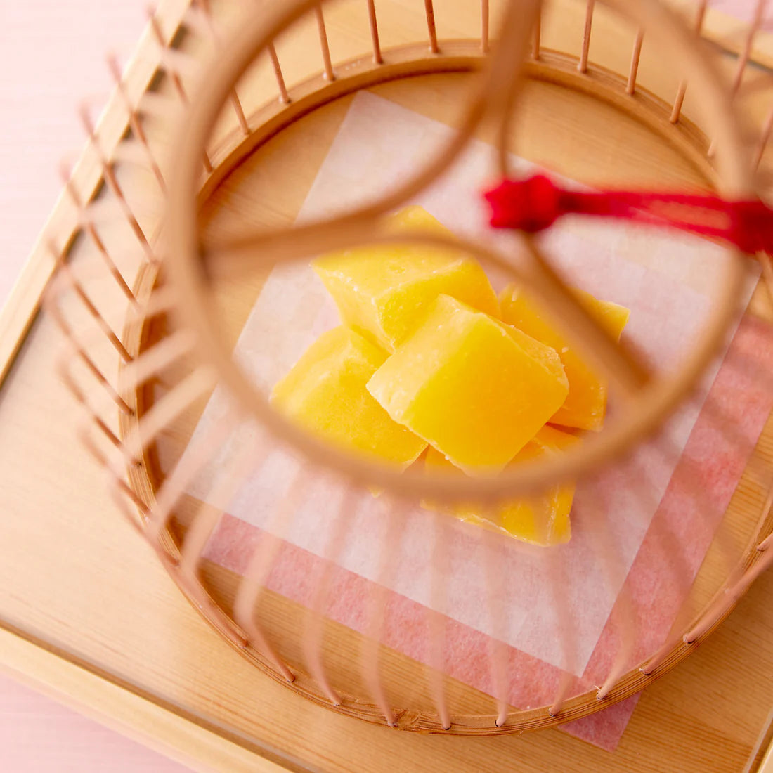 【取り寄せ商品】用美 YOUBI 美山透かし篭(丸型) 24221