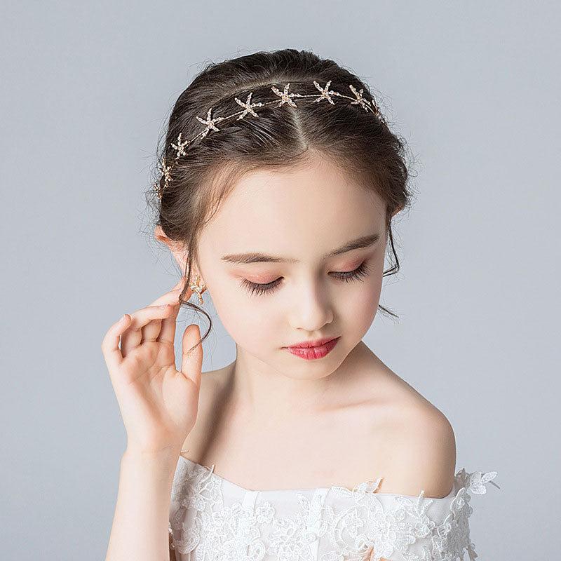 【メール便送料無料】ヘアクアクセサリー&イヤリングセット 503
