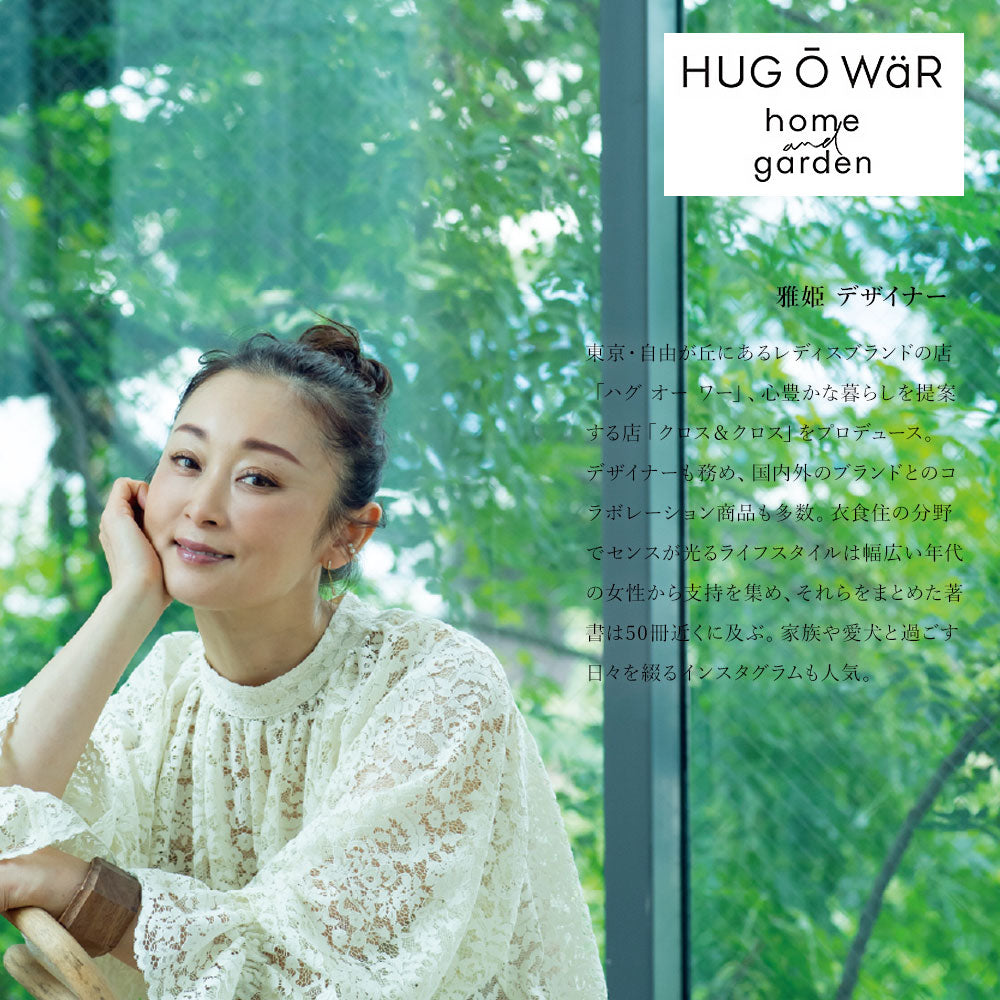 【クリックポスト便可】【メール便可】HUG O WaR(ハグ オー ワー)リネンフリルハンドタオル 5色
