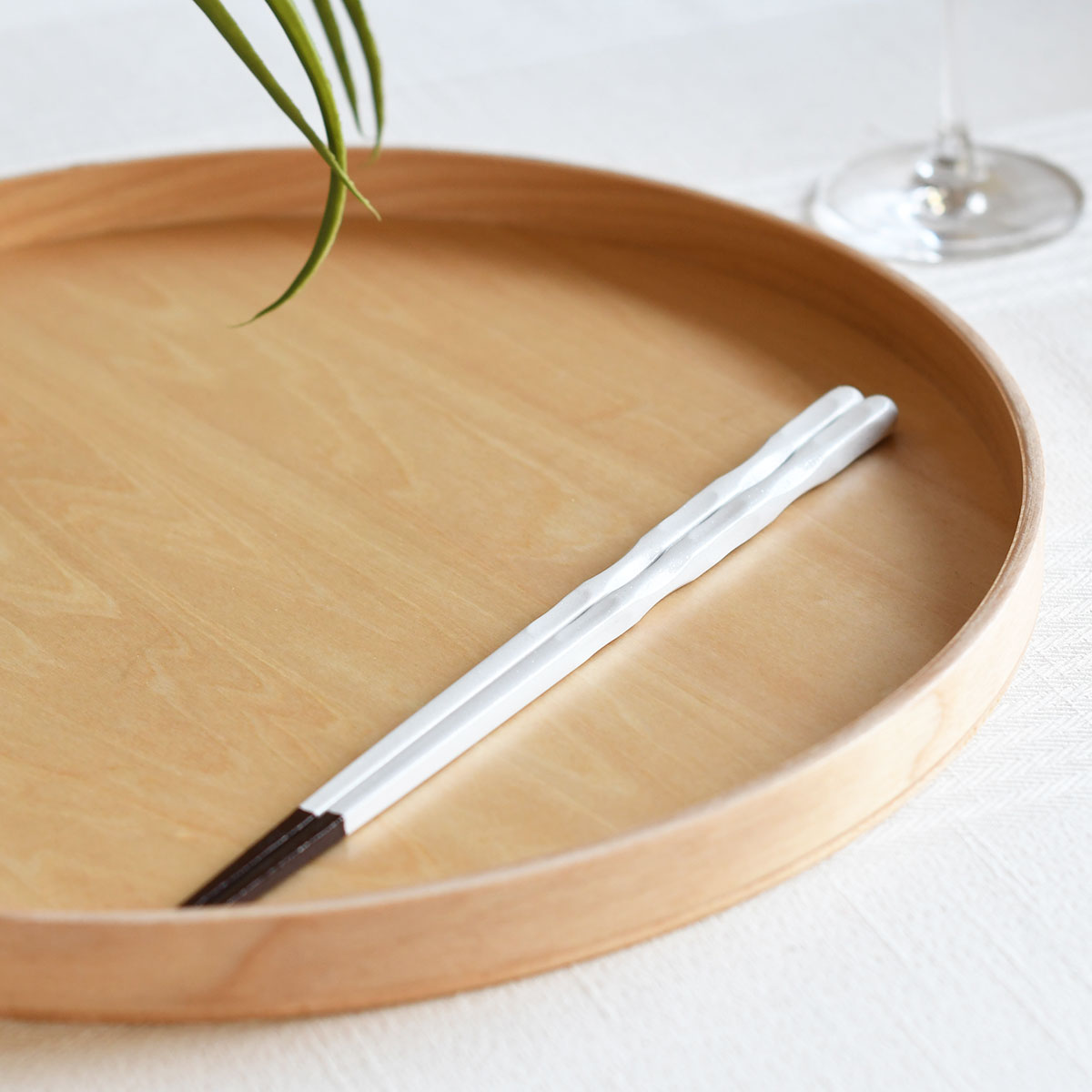 【メール便可】【クリックポスト便可】箸 パールホワイト 22.5cm~23.5cm 4タイプ
