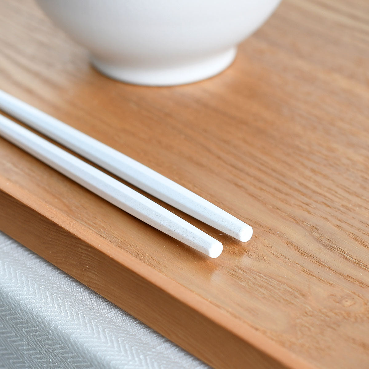 【メール便可】【クリックポスト便可】箸 パールホワイト 22.5cm~23.5cm 4タイプ