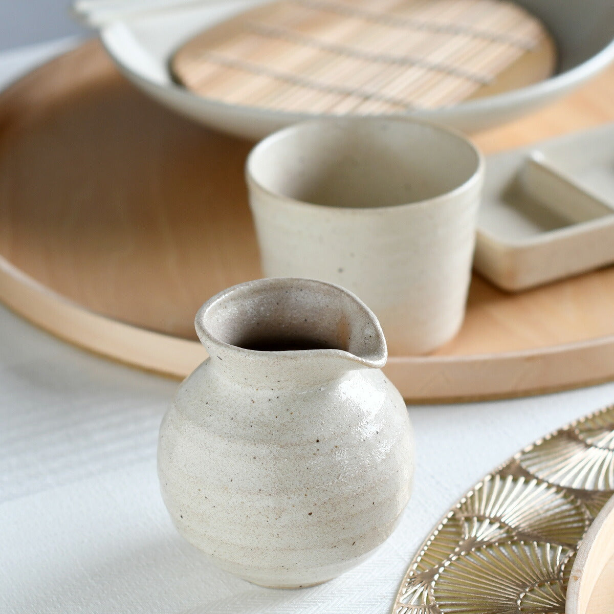 鳥瑟 うす そば徳利【日本製】 07600627