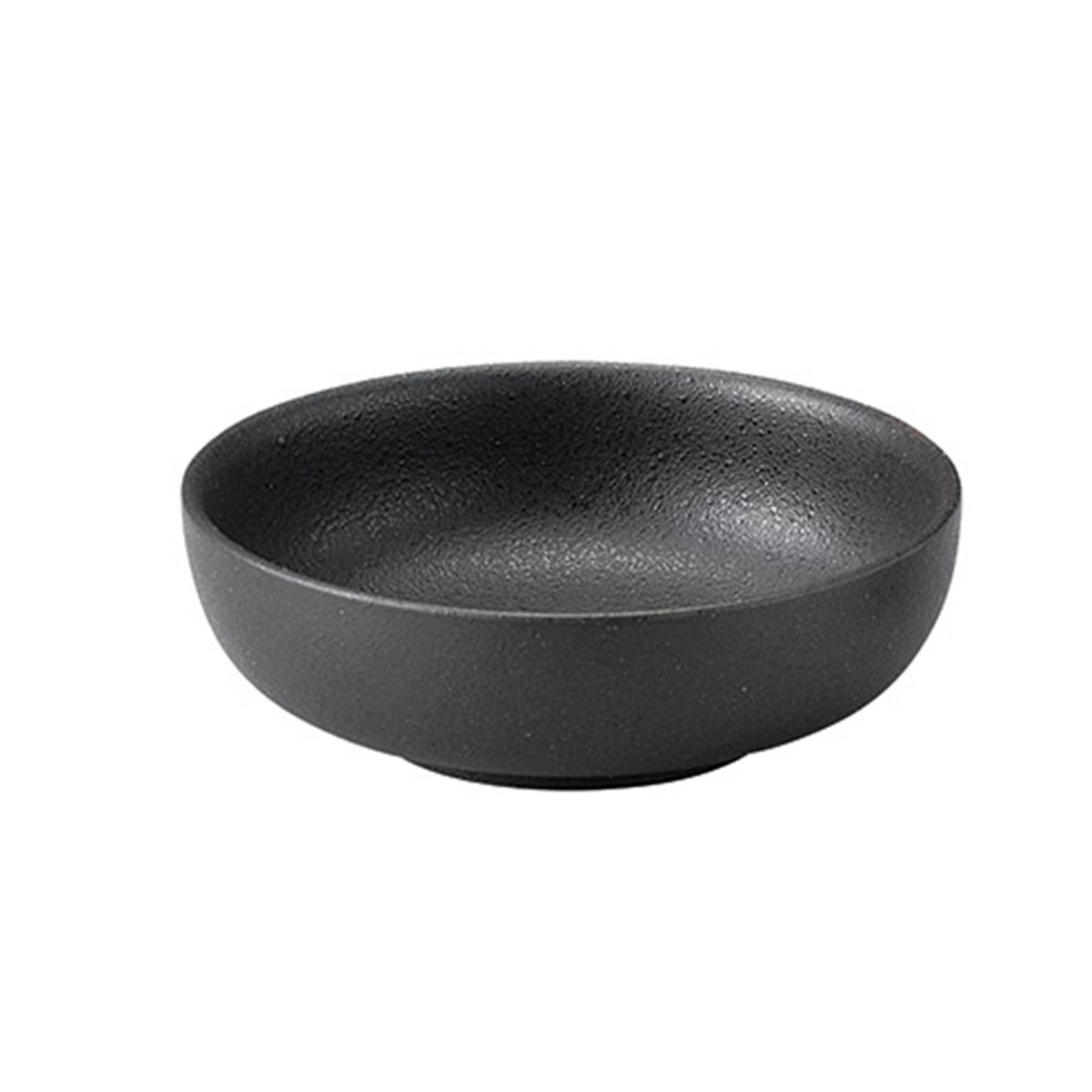 【取り寄せ商品】黒曜 こくよう 15cm鉄鉢【日本製】 18000653