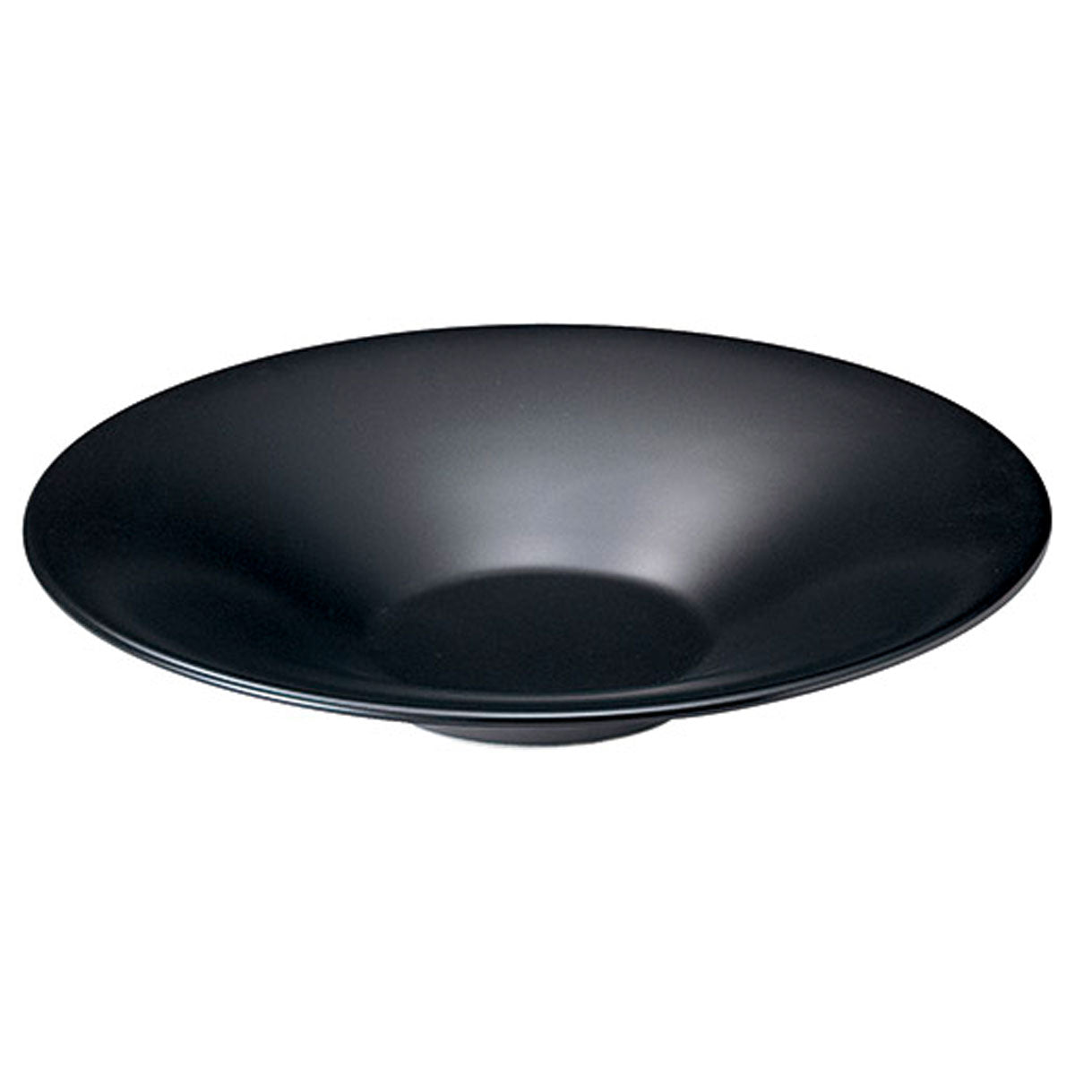 【取り寄せ商品】28cm富士形スープ 黒マット【日本製】 50102823