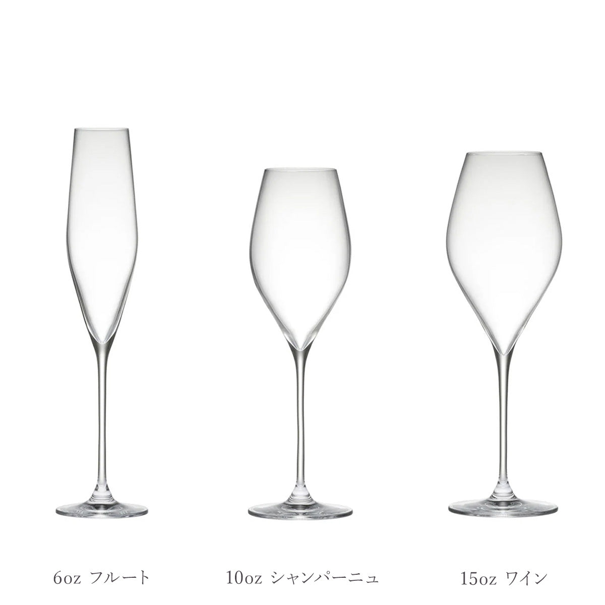ツル 6oz~28oz ワイングラス