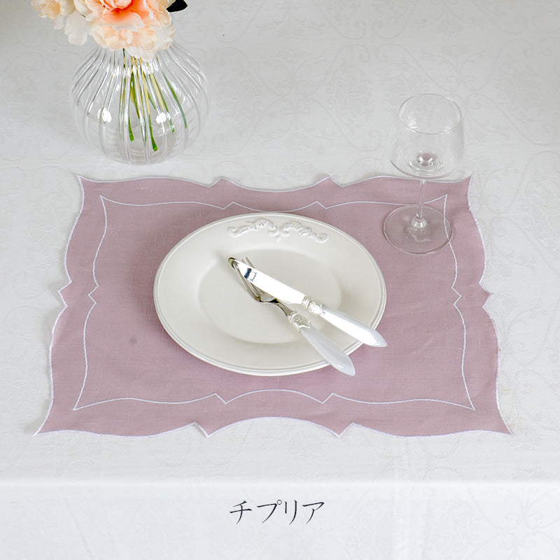 【期間限定SALE】レクタングル プレイスマット 7色
