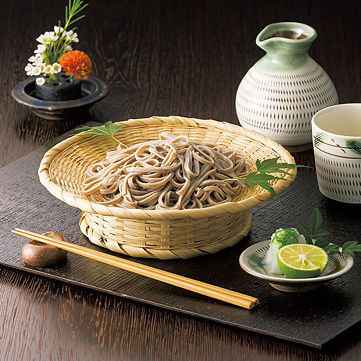 楽天市場】蕎麦ざる 竹ざる 蕎麦皿 手作りそばざる 白竹 直径約