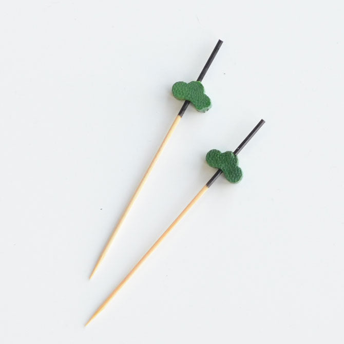 【メール便可 クリックポスト便可】飾り串 9cm 10本セット 4タイプ 9-76 18