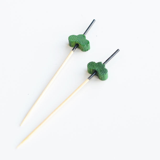 【メール便可 クリックポスト便可】飾り串 9cm 10本セット 4タイプ 9-76 18