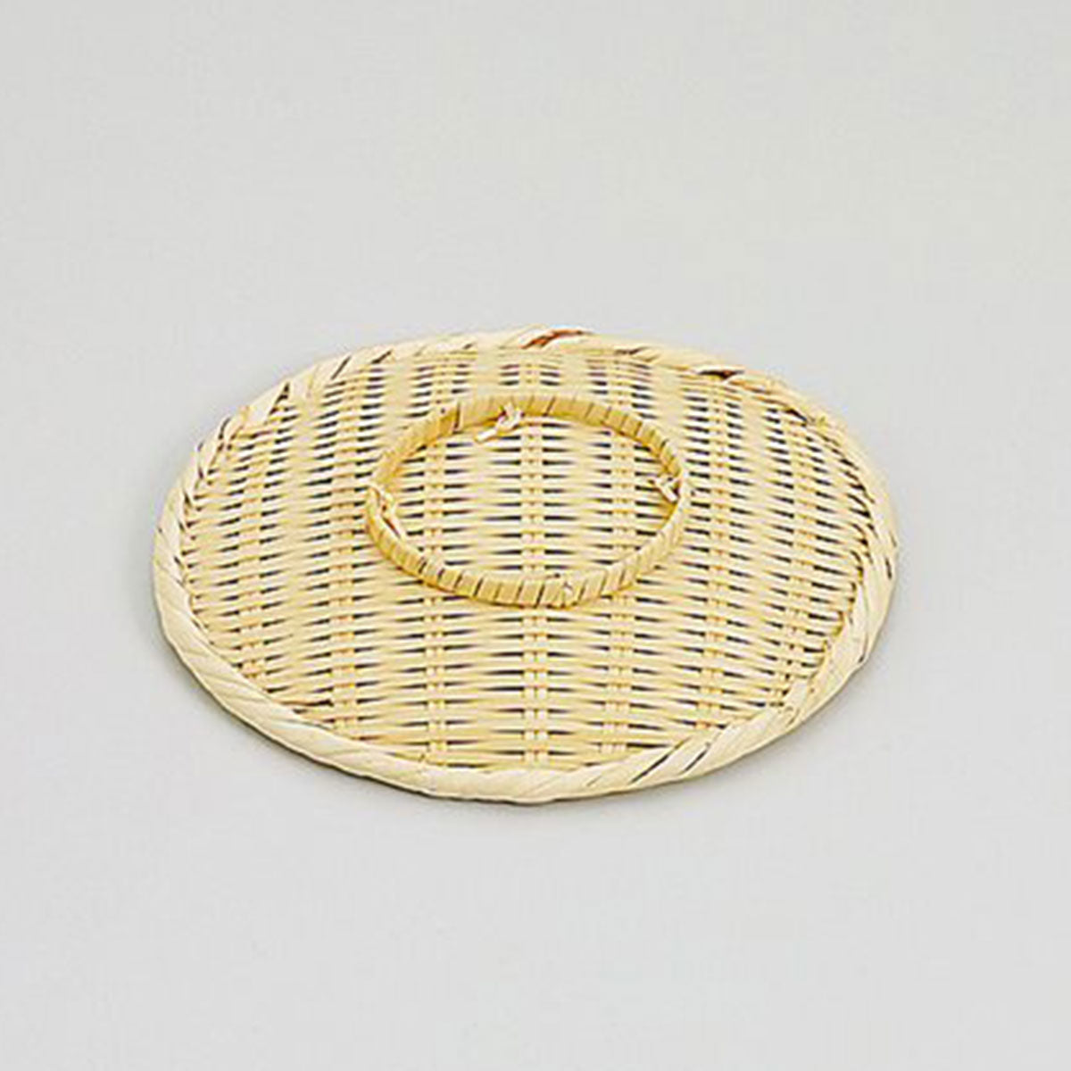 【取り寄せ商品】用美 YOUBI そばざる 雅 そば・天ぷら皿 丸足付 小【日本製】 24951