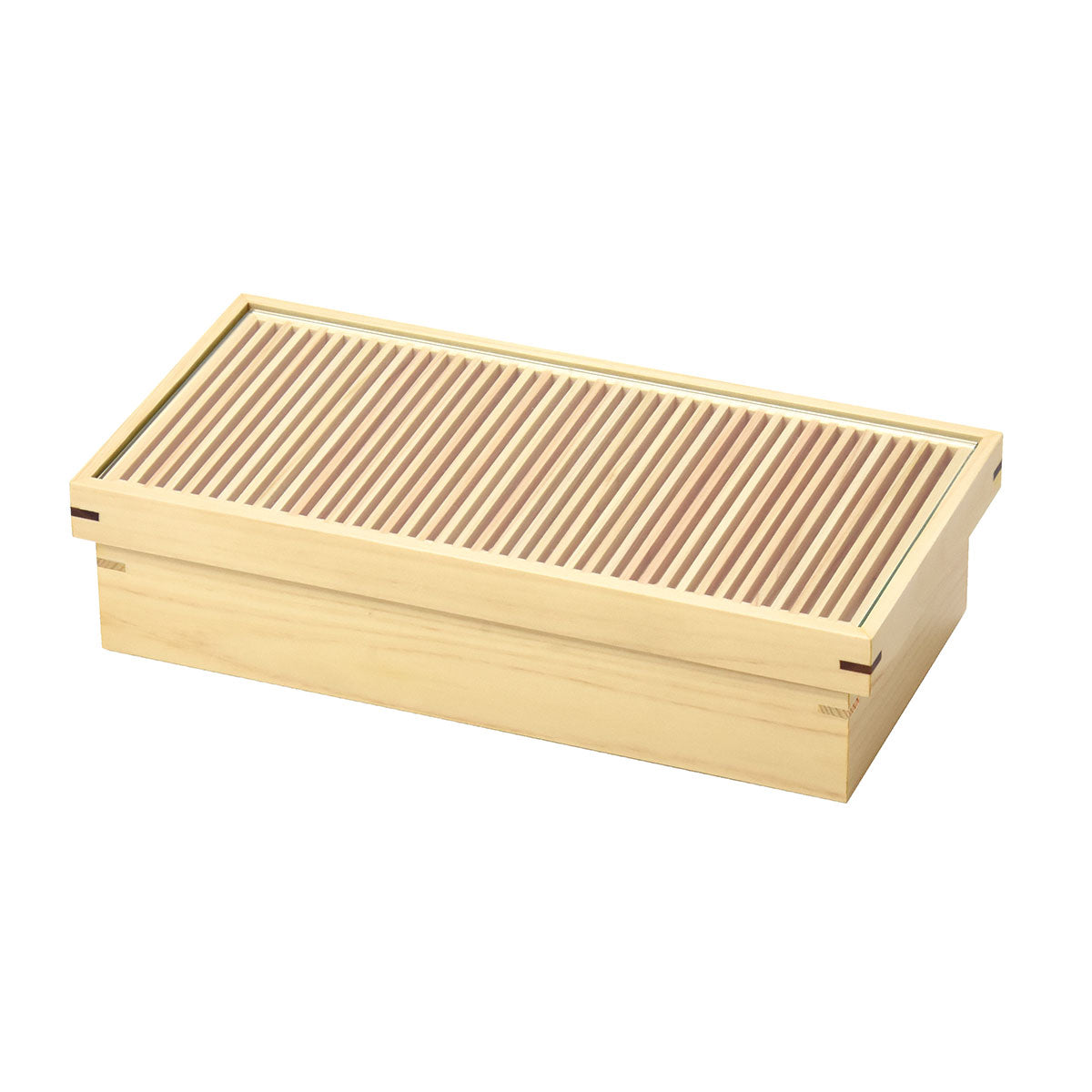 【取り寄せ商品】用美 YOUBI 桧 糸格子盛器 深型【日本製】 27538