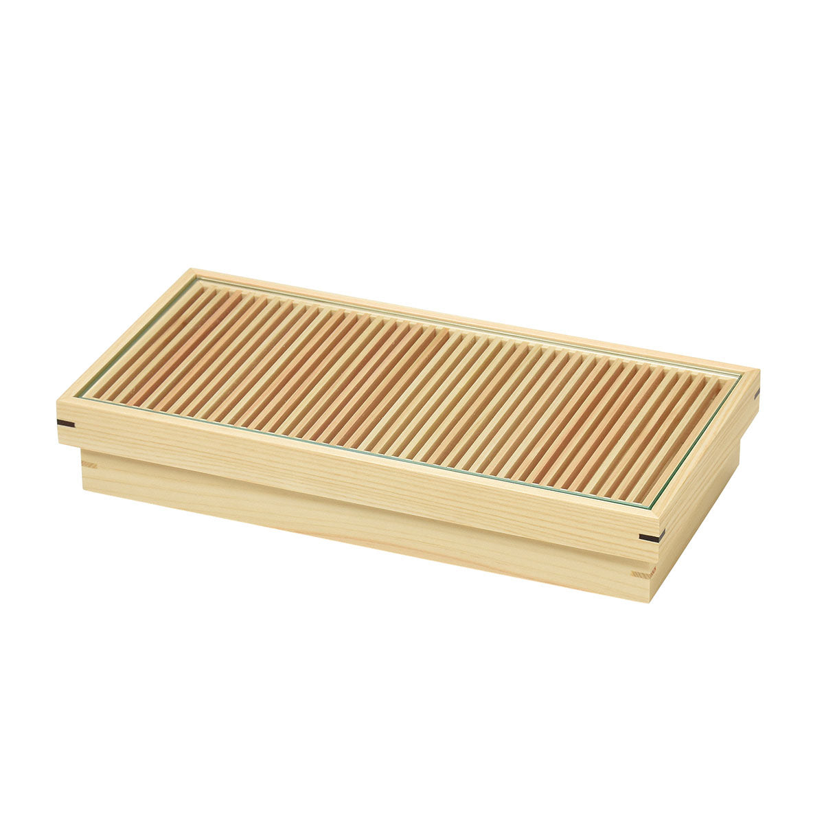 【取り寄せ商品】用美 YOUBI 桧 糸格子盛器【日本製】 32099