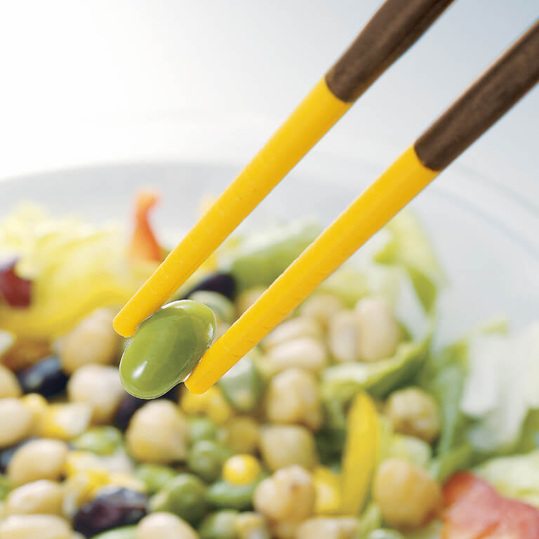 【クリックポスト便可】【メール便可】すべらずつかめるシリコーン菜ばし 2色