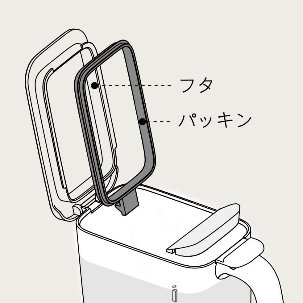 調味料ポット ワイドサイズ ※ラックは別売