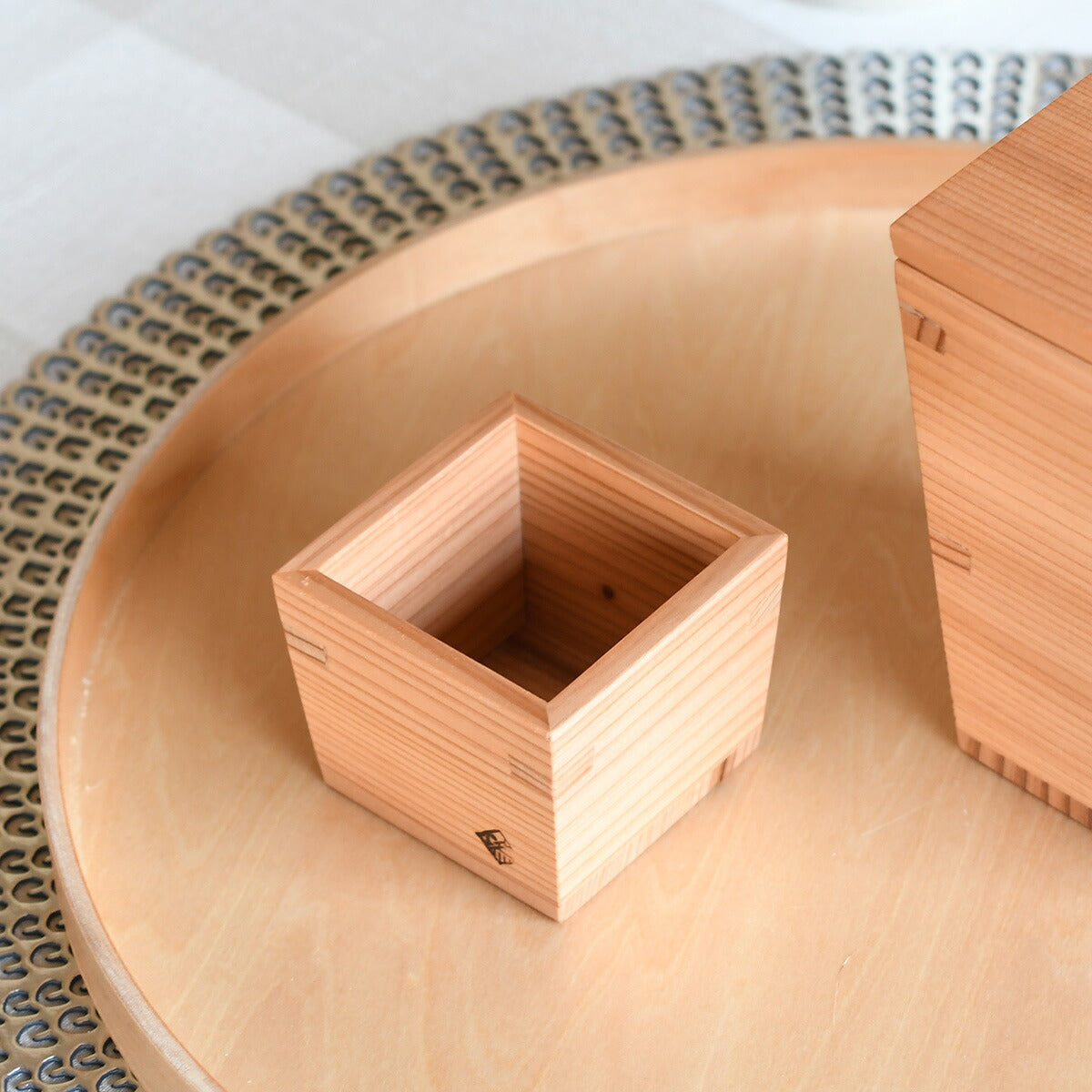 【取り寄せ商品】日光杉 NIKKO CEDARS 枡(小)【日本製】 144 92006