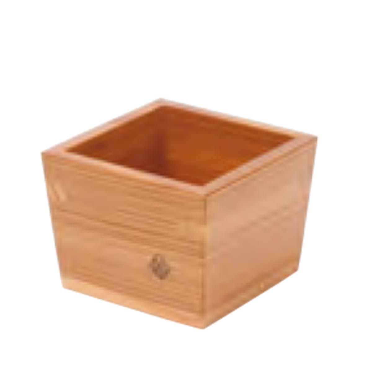 【取り寄せ商品】日光杉 NIKKO CEDARS 枡(中)【日本製】 144 92005