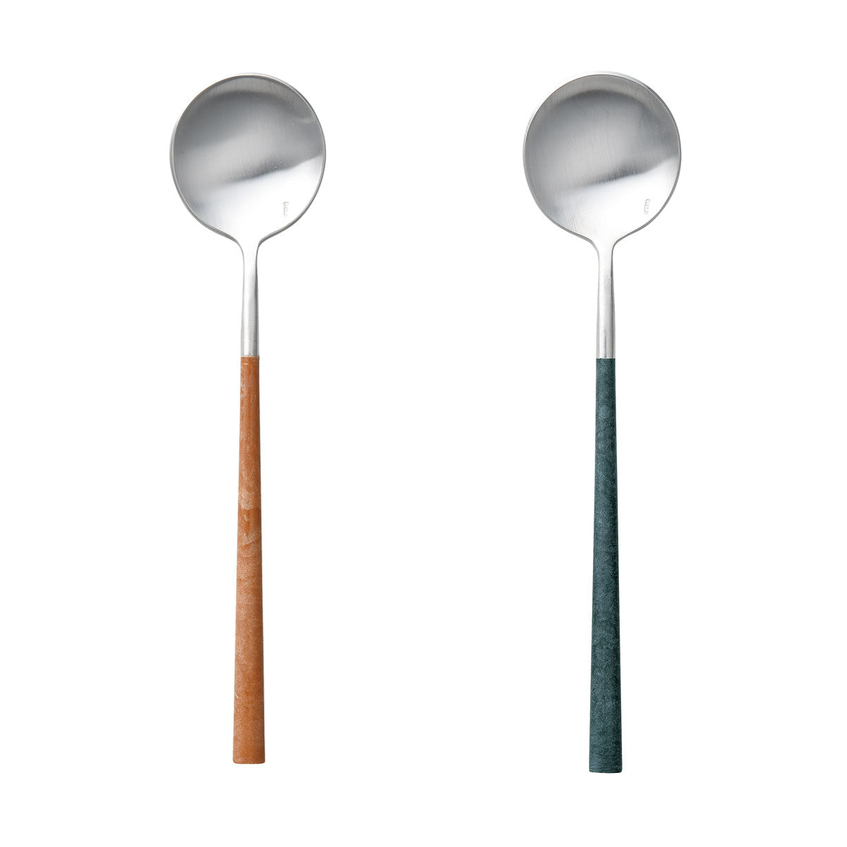 【取り寄せ商品】【メール便可】【クリックポスト便可】 horeca POLA Marble テーブルスプーン 2色(マット/キャメルブラウン、マット/フォレストグリーン)【ポルトガル製】 BI309-TBS/BI409-TBS