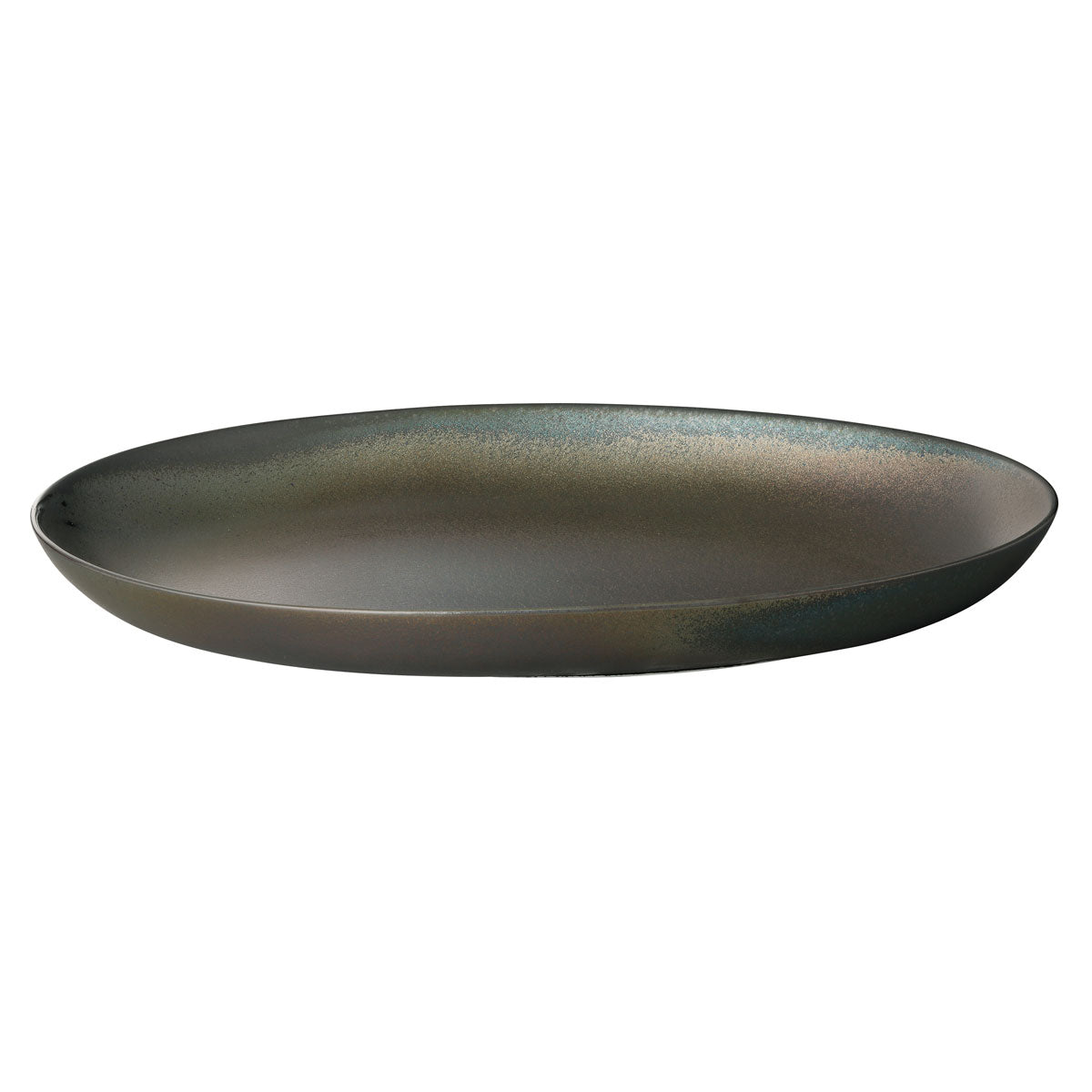 【取り寄せ商品】饗の器 きょうのうつわ -M.STYLE- オーバルプラター42cm 2色【日本製】 KU4221