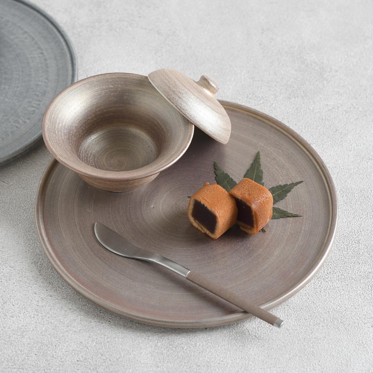 【取り寄せ商品】崇雪 蓋付珍味 2色 【有田焼】