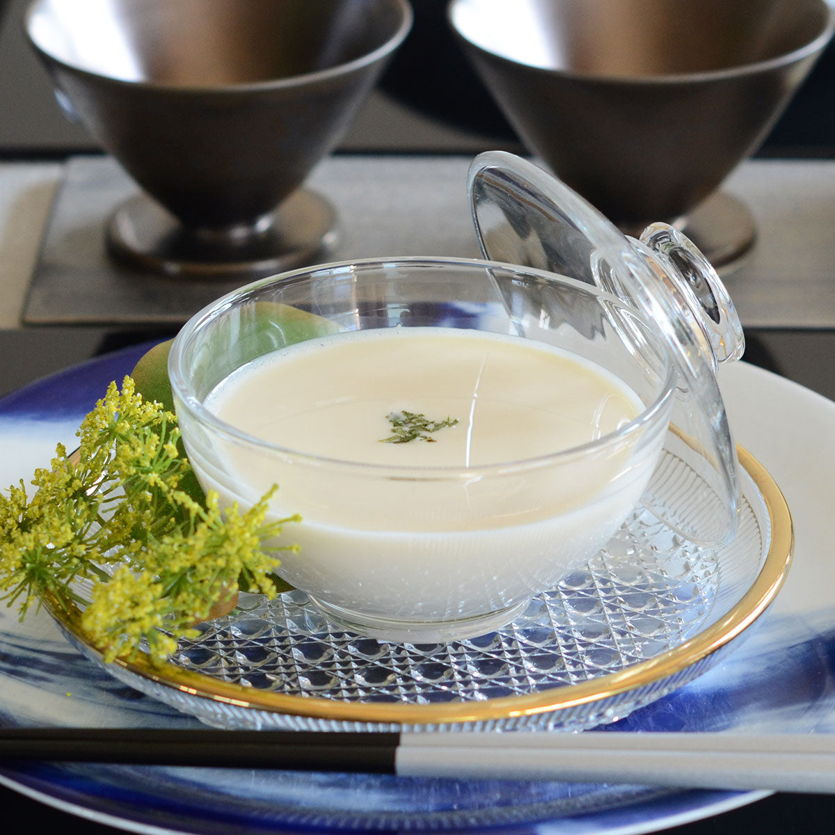 【和食器-for Japanese Cuisine-】蓋物 No.10070 CR 413590