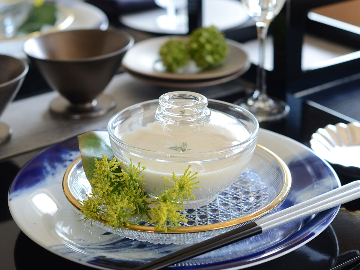 【和食器-for Japanese Cuisine-】蓋物 No.10070 CR 413590