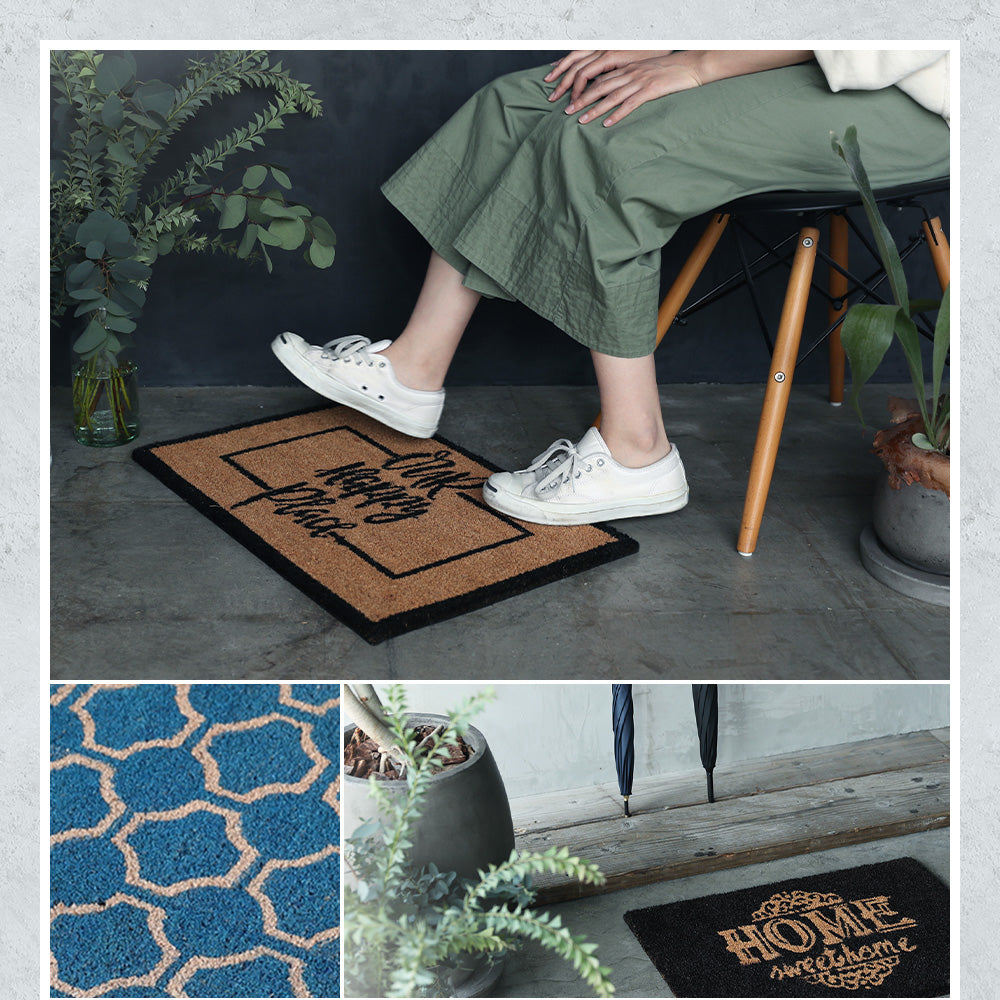 【期間限定送料無料】Queen Ann クイーンアン COIR MAT NATURAL コイヤーマット 16タイプ 19C