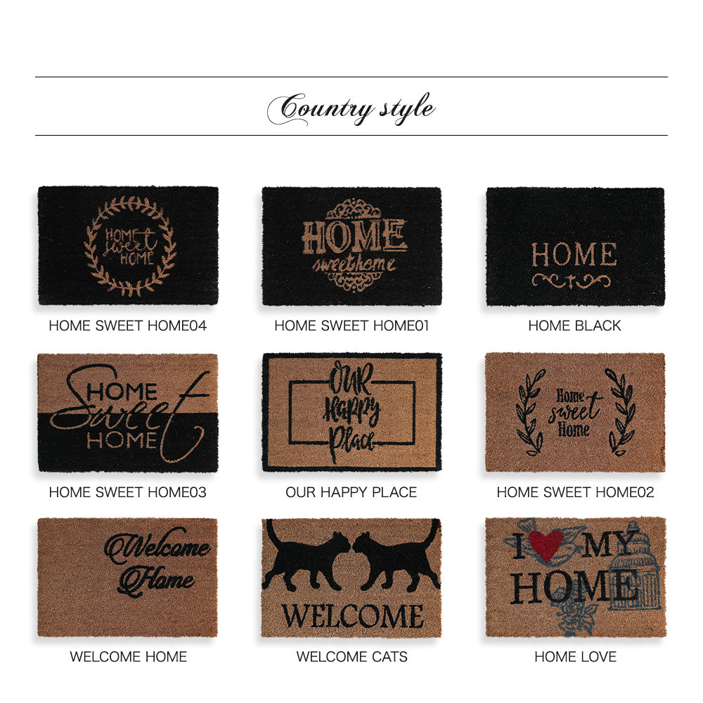 【期間限定送料無料】Queen Ann クイーンアン COIR MAT NATURAL コイヤーマット 16タイプ 19C