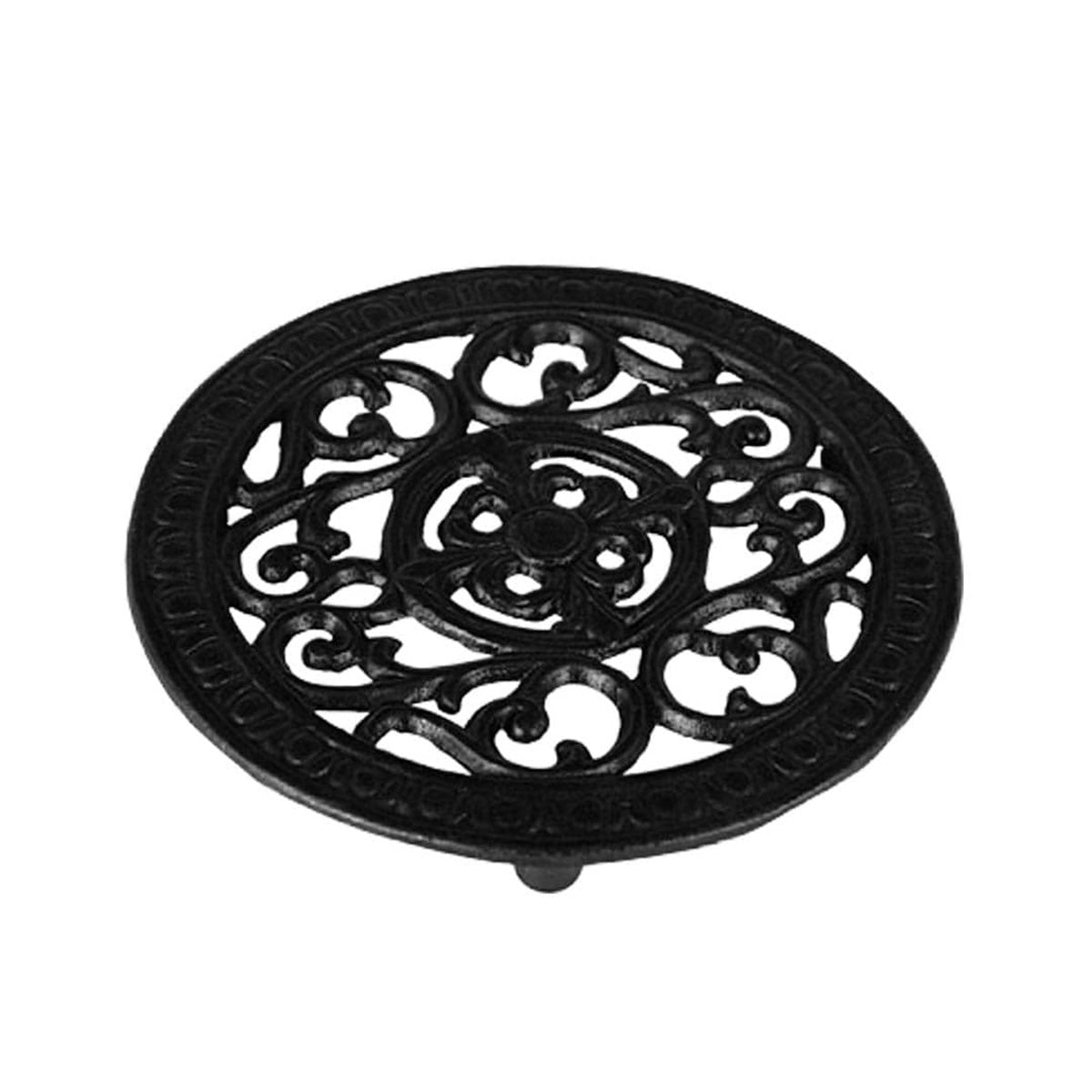 【クリックポスト便可】【メール便可】ROUND TRIVET ANTIQUE BLACK(ラウンド トリベット アンティーク ブラック)S315-113ABK