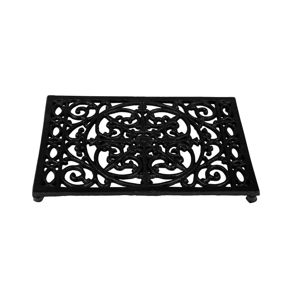 【クリックポスト便可】【メール便可】RECTANGLE TRIVET ANTIQUE BLACK(レクタングル トリベット アンティーク ブラック)S315-115ABK