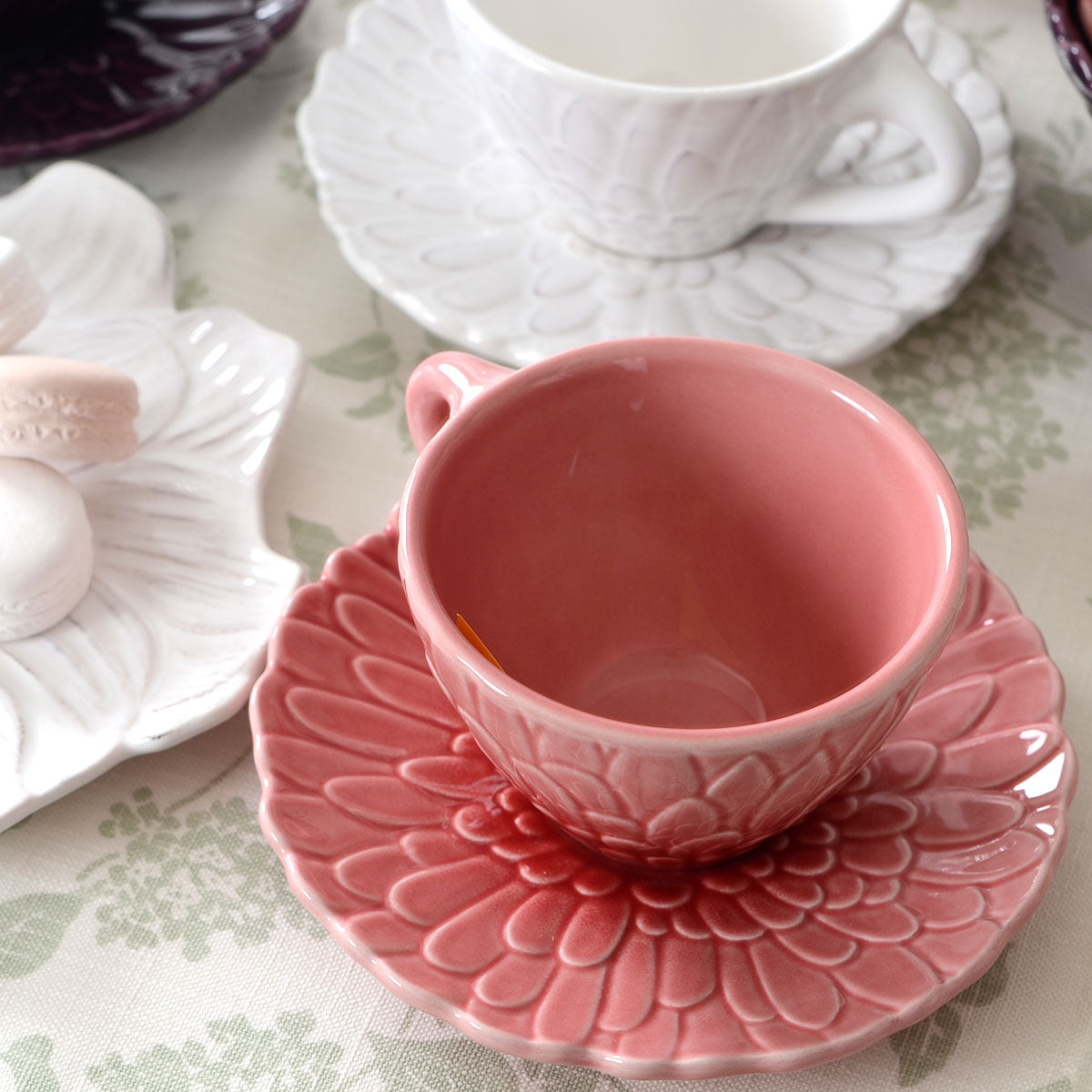 BORDALLO SAN RAPHAEL ボルダロ・サンラファエル BLOOMYブルーミー ティーカップ クリサンテーモ【ポルトガル製】 BP025009