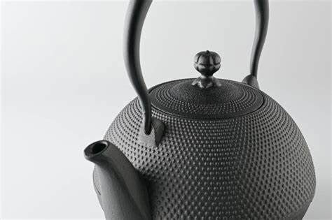 南部鉄器 鉄瓶 なつめ形 アラレ