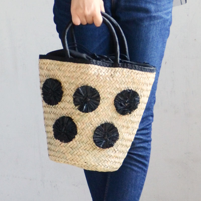 【SALE 40%OFF】シーグラス マルシェバッグ ブルーム 106993