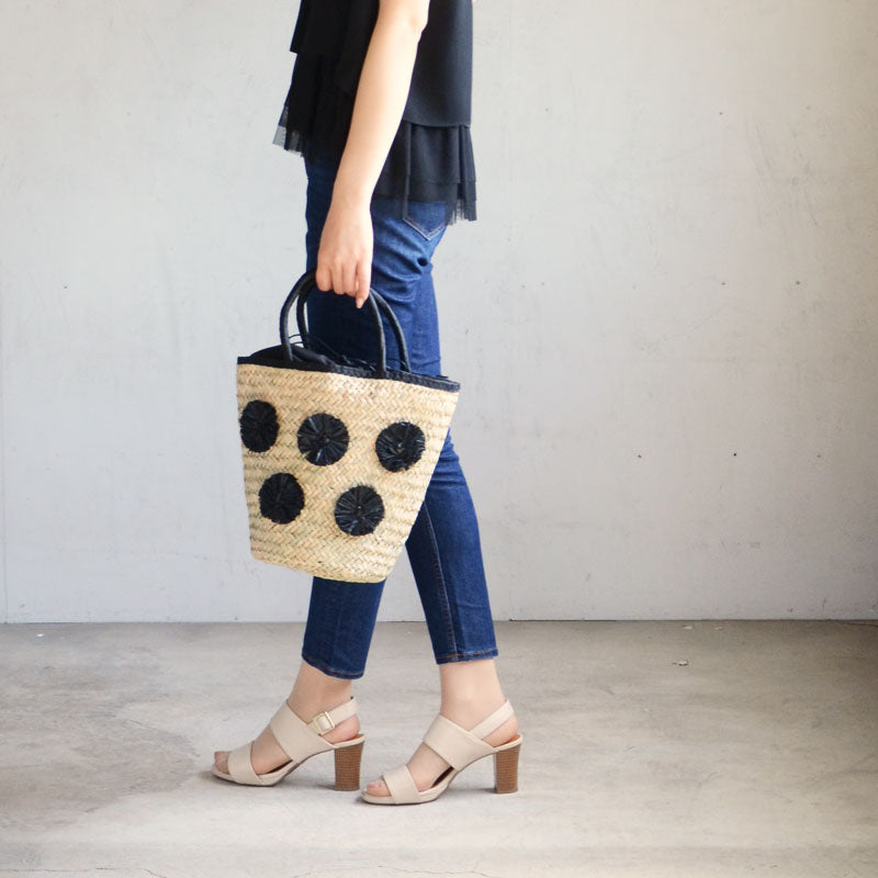 【SALE 40%OFF】シーグラス マルシェバッグ ブルーム 106993
