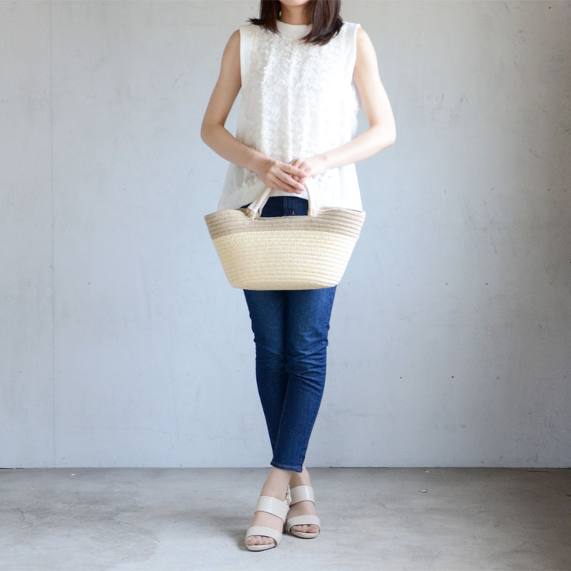 【SALE 30%OFF】ロープ バイカラー ラメ BAG 151691