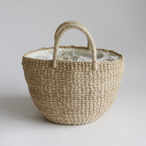 【SALE 30%OFF】ABACA バッグ ペブル 423077