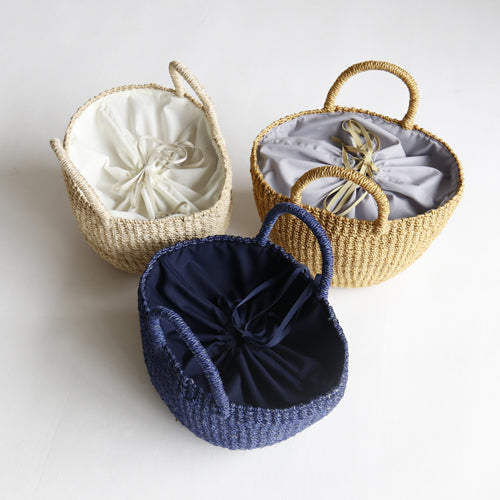 【SALE 30%OFF】ABACA バッグ ペブル 423077