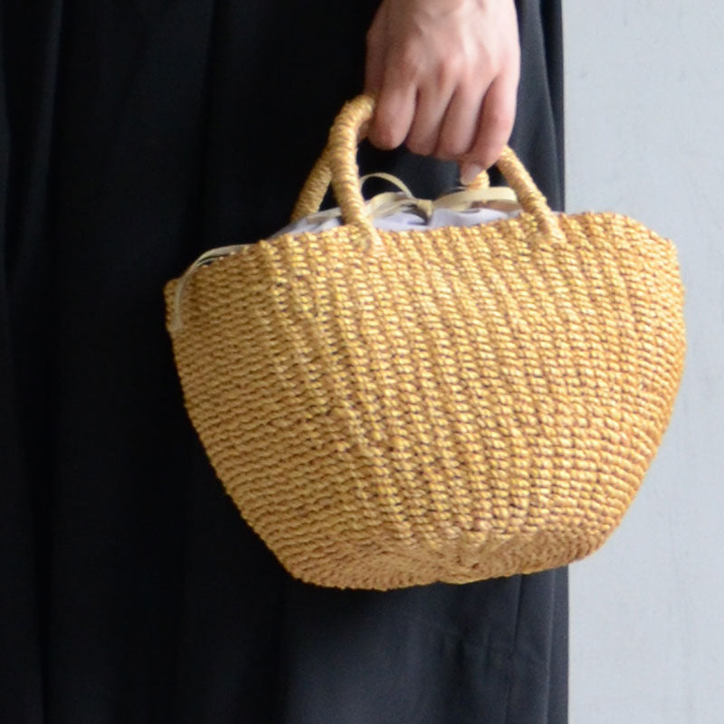 【SALE 30%OFF】ABACA バッグ ペブル 423077
