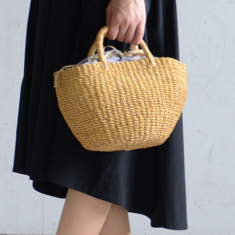 【SALE 30%OFF】ABACA バッグ ペブル 423077