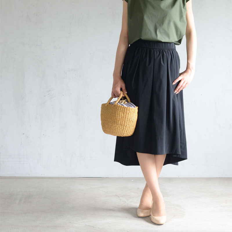 【SALE 30%OFF】ABACA バッグ ペブル 423077