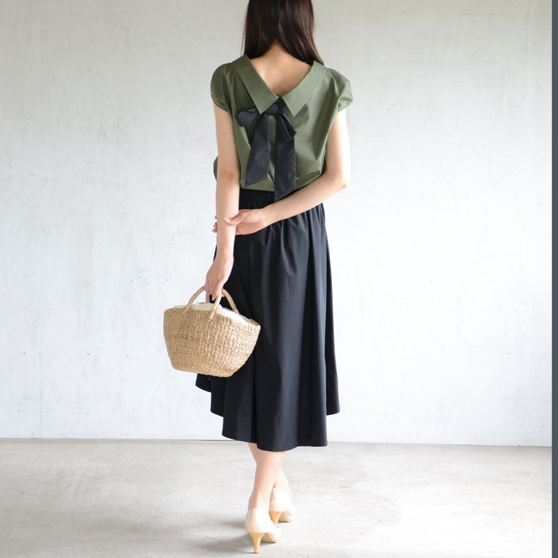 【SALE 30%OFF】ABACA バッグ ペブル 423077