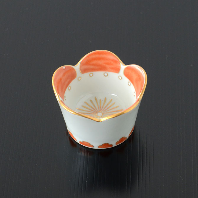 錦 梅型小付 豆鉢 TK0257