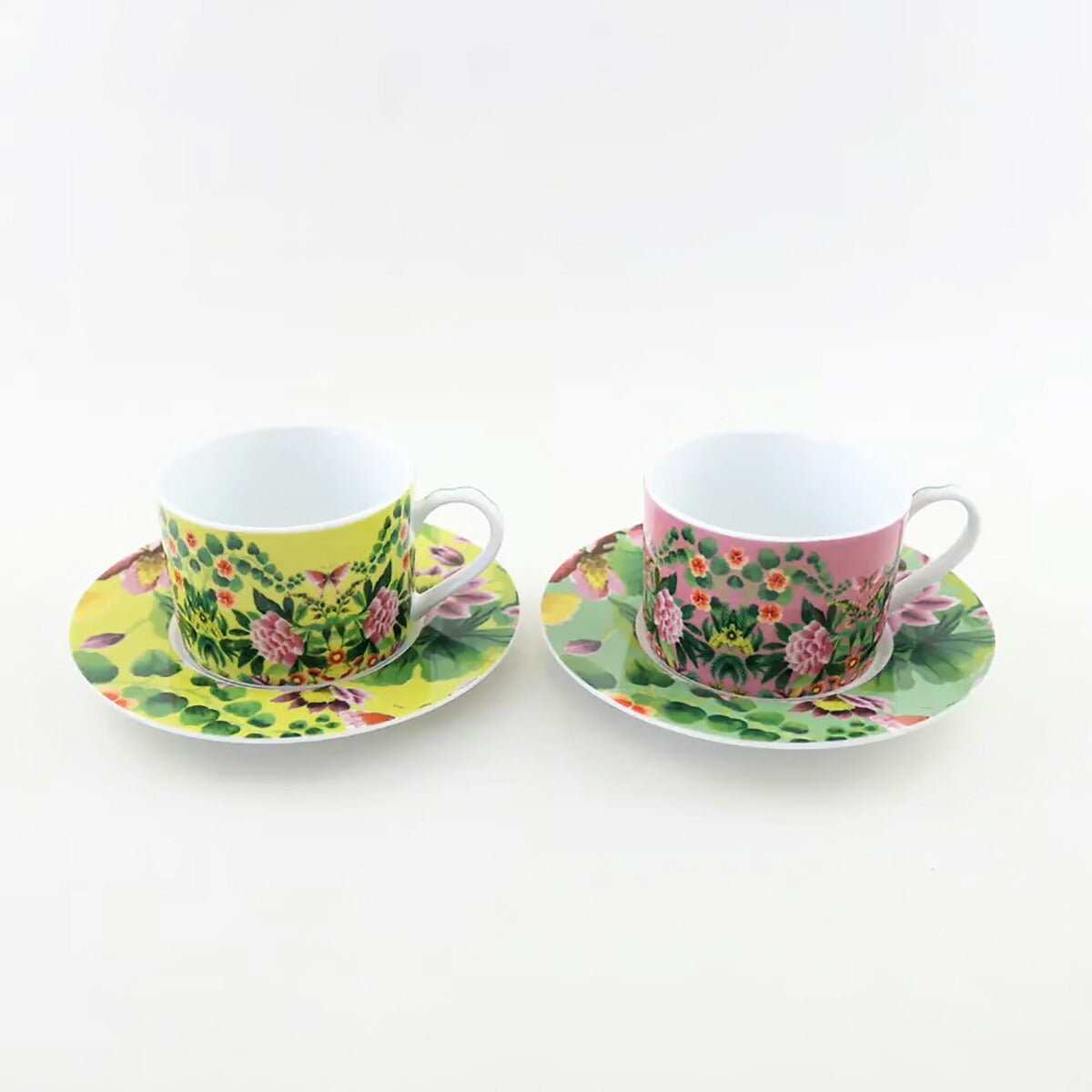 IKEBANA ティーカップ&ソーサー 2個セット