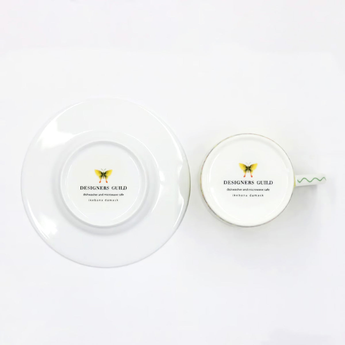 IKEBANA ティーカップ&ソーサー 2個セット