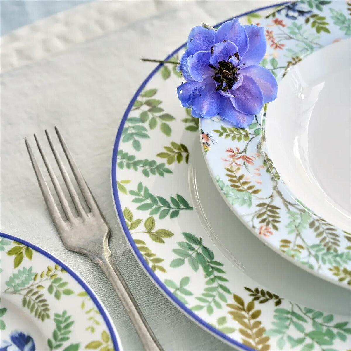 PORCELAINE DE CHINE パスタボウル パスタプレート 4枚セット