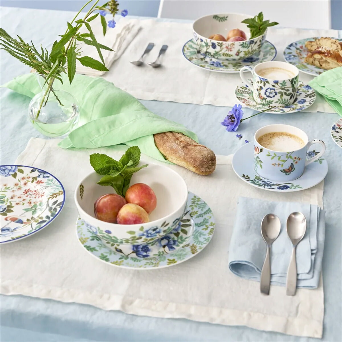 PORCELAINE DE CHINE ティーカップ&ソーサー 2個セット