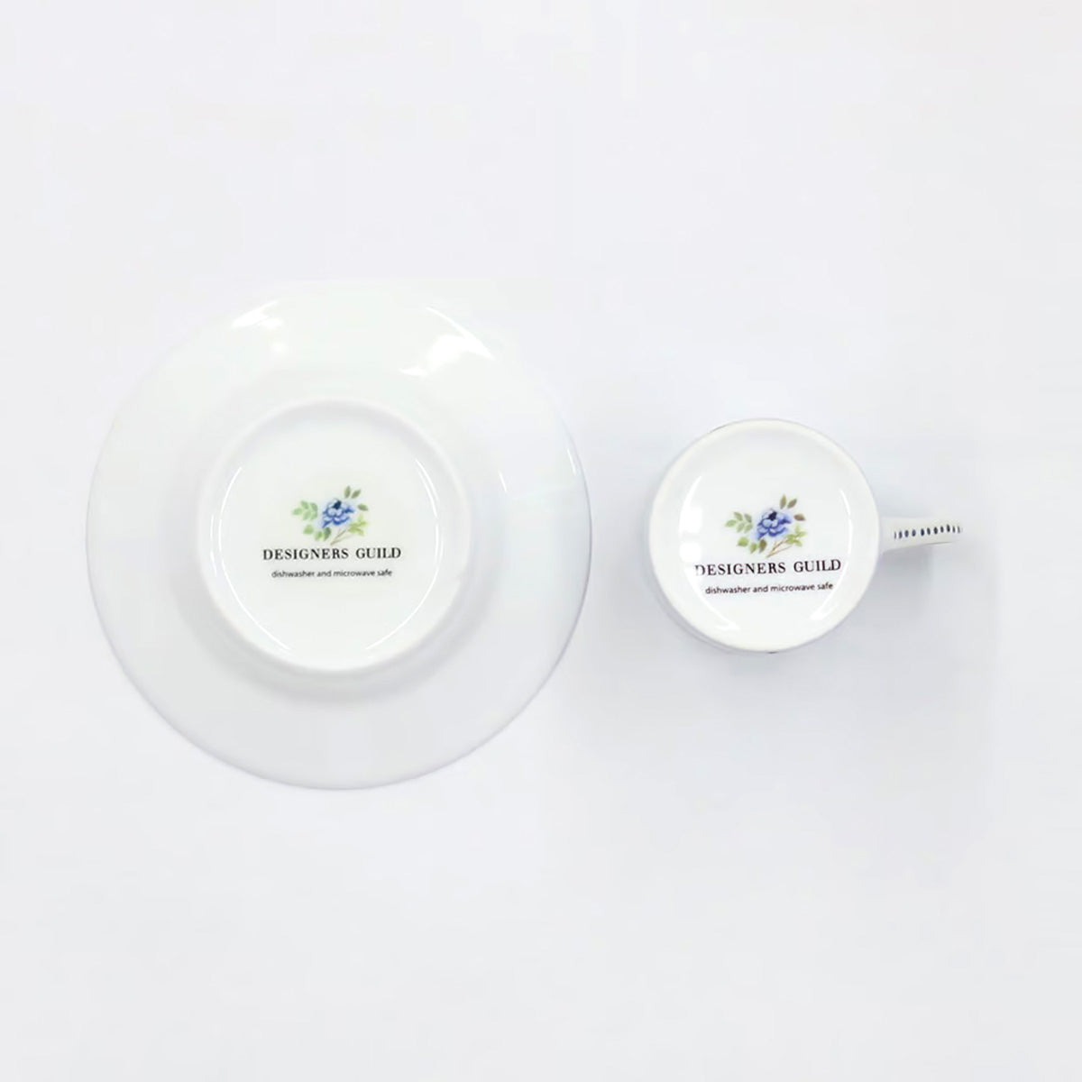 PORCELAINE DE CHINE エスプレッソカップ&ソーサー 2個セット
