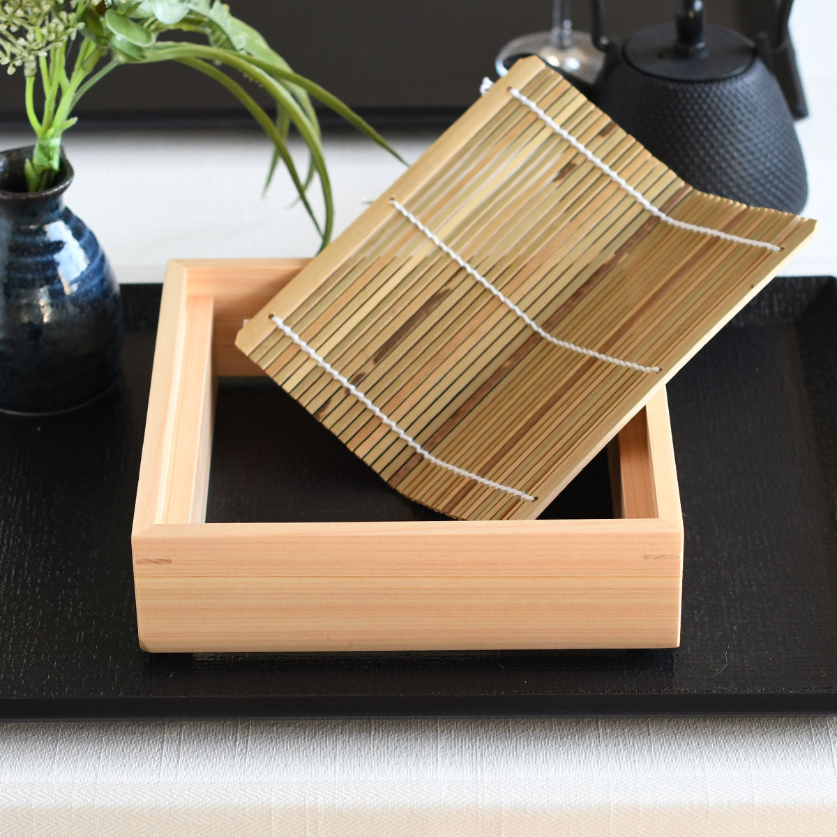【取り寄せ商品】ひのき正角ざる 11200