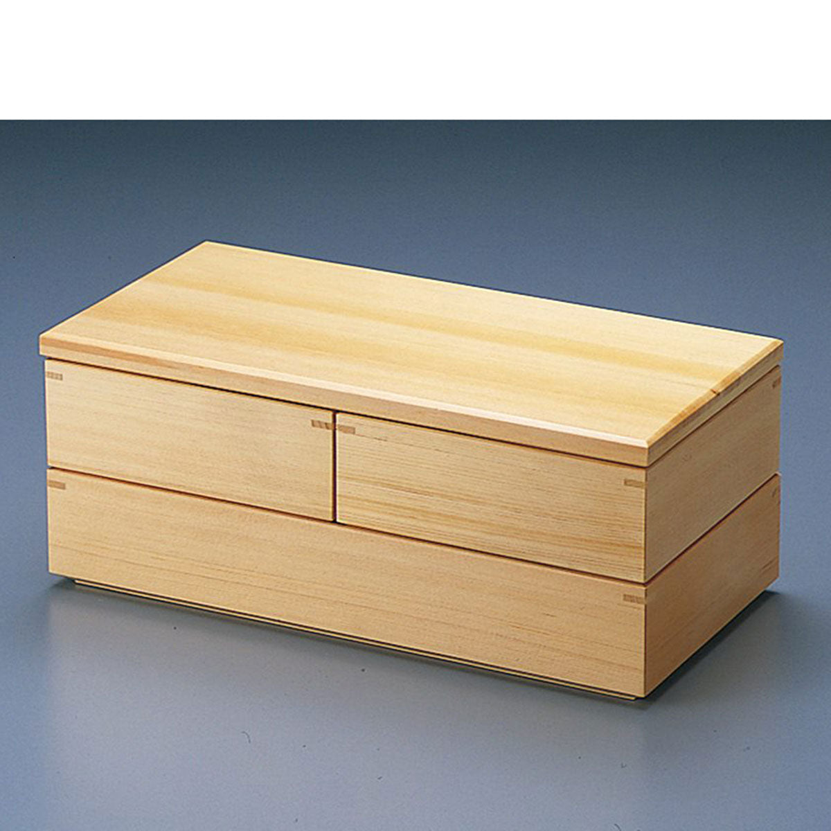 【取り寄せ商品】用美 YOUBI 木曽檜・二段箱膳 27405