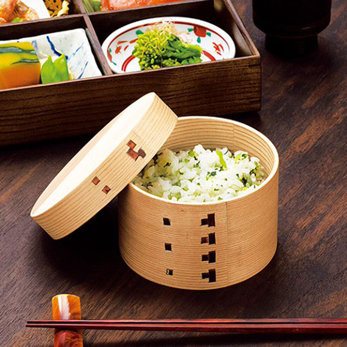 【取り寄せ商品】用美 YOUBI 杉・ワッパ飯器 大 33302