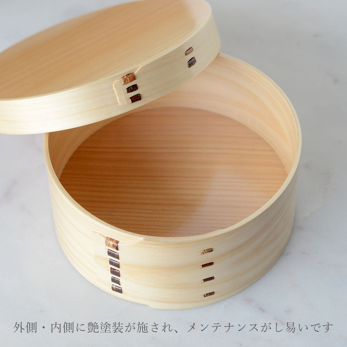 【取り寄せ商品】用美 YOUBI ひのき・ワッパ飯器 5寸 33304